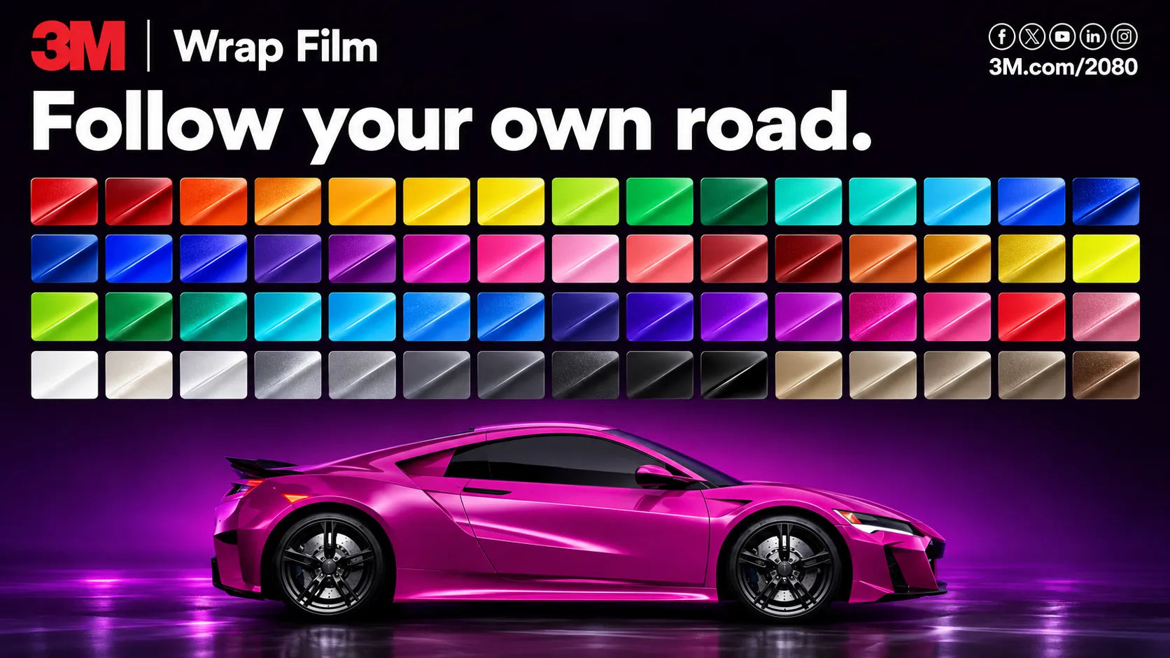 3M Wrap Film — follow your own road